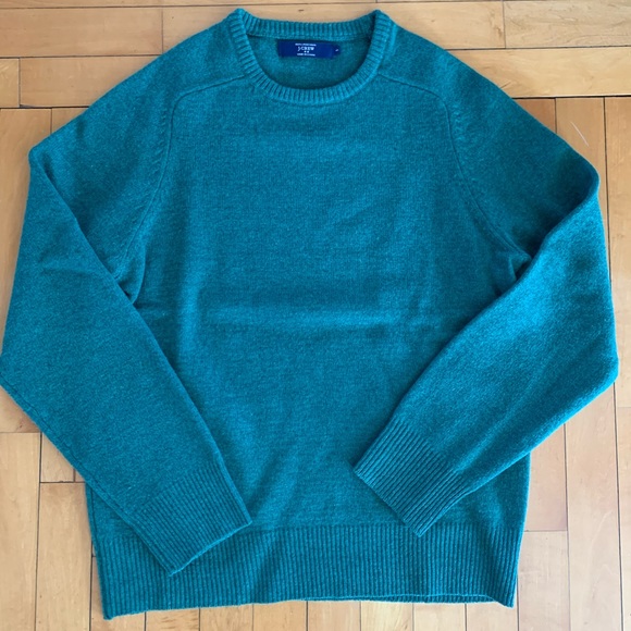 Kelly green lambswool sweater - Picture 1 of 1